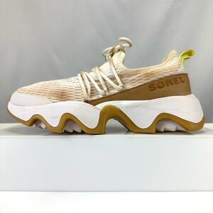 Sorel KINETIC Impact II Lace Womens Sneaker seasalt gum Size 7 Running Mesh